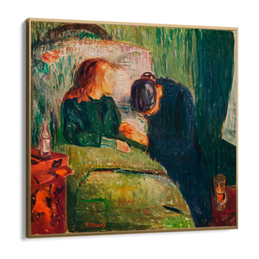 Quadro Stampa su Tela Il Bambino Malato, Edvard Munch - CupidoDesign