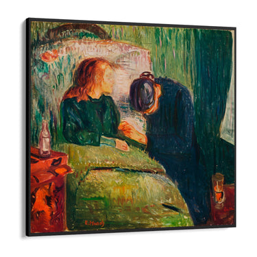 Quadro Stampa su Tela Il Bambino Malato, Edvard Munch - CupidoDesign