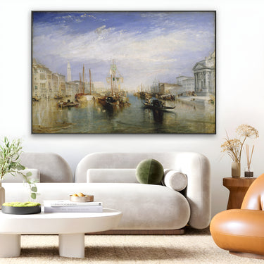 Quadro Stampa su Tela Il Canal Grande, William Turner - CupidoDesign