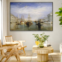 Quadro Stampa su Tela Il Canal Grande, William Turner - CupidoDesign