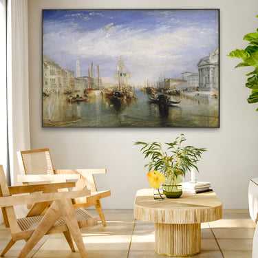 Quadro Stampa su Tela Il Canal Grande, William Turner - CupidoDesign