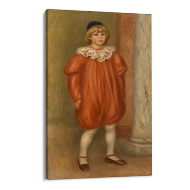 Quadro Stampa su Tela Il Clown, Pierre-Auguste Renoir - CupidoDesign