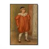 Quadro Stampa su Tela Il Clown, Pierre-Auguste Renoir - CupidoDesign