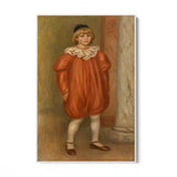 Quadro Stampa su Tela Il Clown, Pierre-Auguste Renoir - CupidoDesign