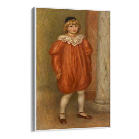Quadro Stampa su Tela Il Clown, Pierre-Auguste Renoir - CupidoDesign