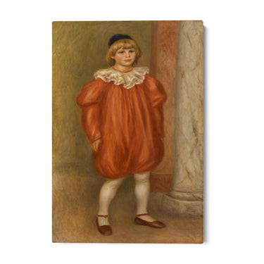 Quadro Stampa su Tela Il Clown, Pierre-Auguste Renoir - CupidoDesign