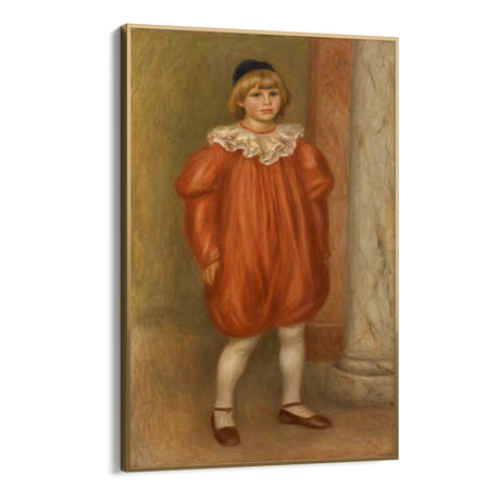 Quadro Stampa su Tela Il Clown, Pierre-Auguste Renoir - CupidoDesign