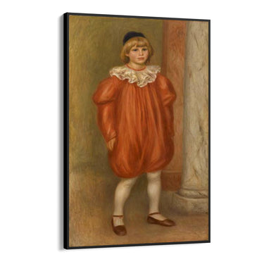 Quadro Stampa su Tela Il Clown, Pierre-Auguste Renoir - CupidoDesign