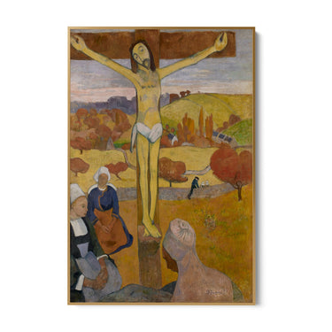 Quadro Stampa su Tela Il Cristo Giallo, Paul Gauguin - CupidoDesign