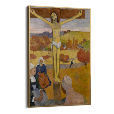 Quadro Stampa su Tela Il Cristo Giallo, Paul Gauguin - CupidoDesign