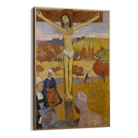 Quadro Stampa su Tela Il Cristo Giallo, Paul Gauguin - CupidoDesign