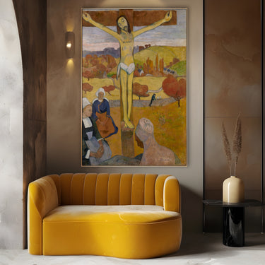 Quadro Stampa su Tela Il Cristo Giallo, Paul Gauguin - CupidoDesign
