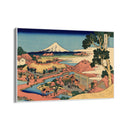 Quadro Stampa su Tela Il Fuji dai campi da tè di Katakura nella provincia di Suruga, Katsushika Hokusai - CupidoDesign