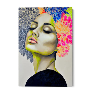Quadro Stampa su Tela Il Giardino Dentro - CupidoDesign