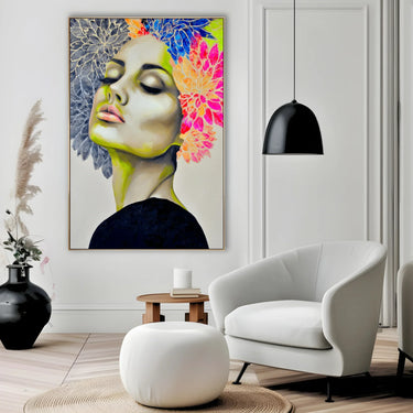 Quadro Stampa su Tela Il Giardino Dentro - CupidoDesign