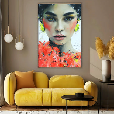 Quadro Stampa su Tela Il Giardino Segreto - CupidoDesign