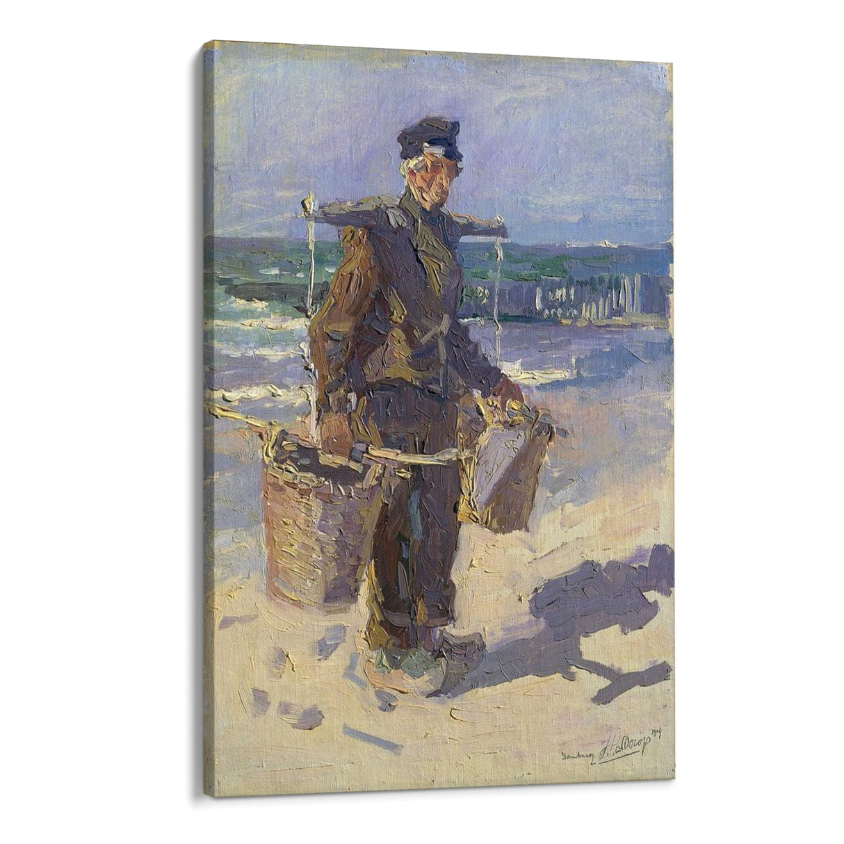 Quadro Stampa su Tela Il Pescatore di Conciglia, Jan Toorop - CupidoDesign