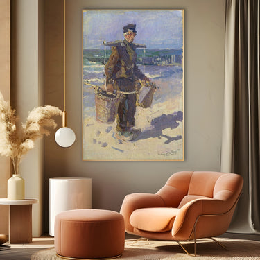 Quadro Stampa su Tela Il Pescatore di Conciglia, Jan Toorop - CupidoDesign