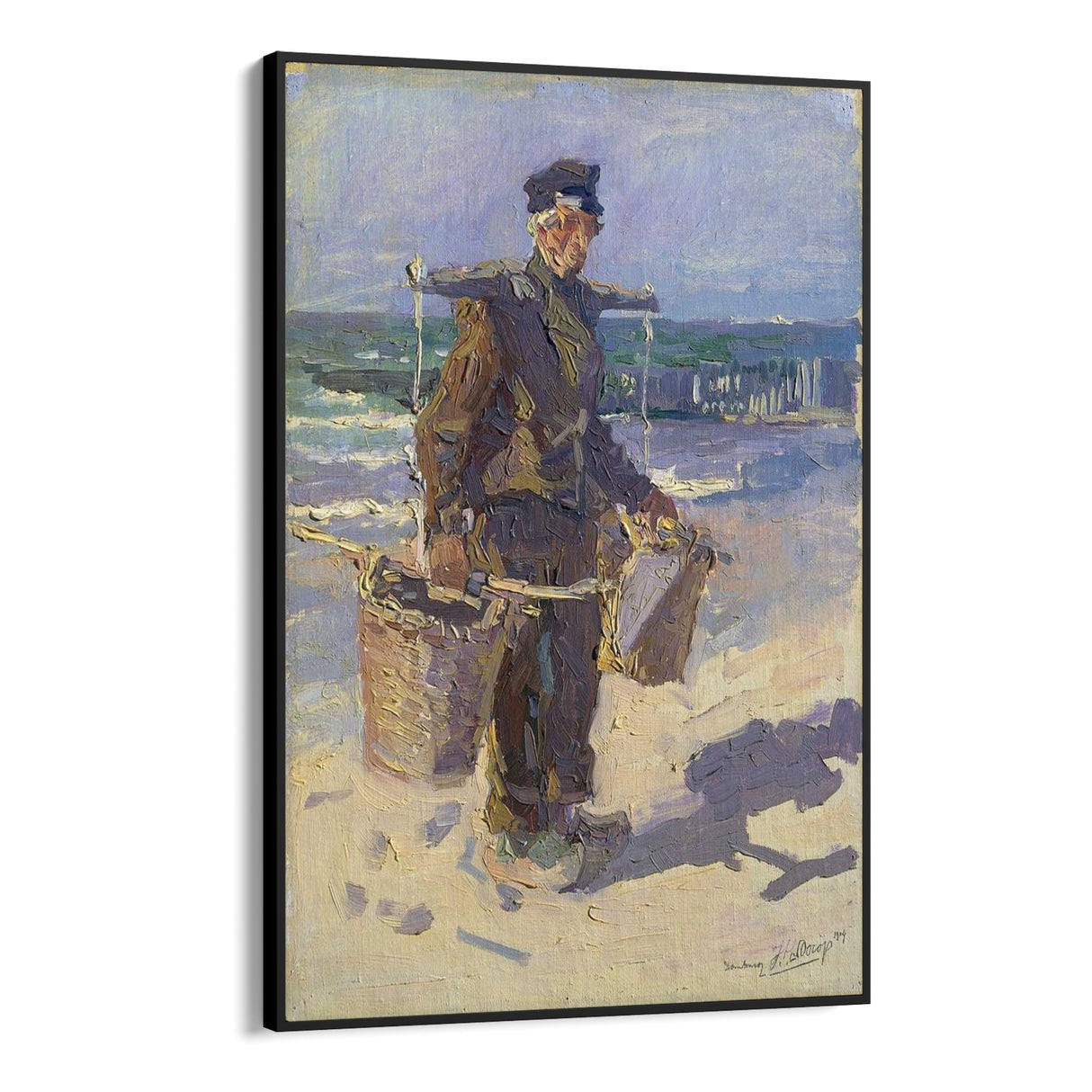 Quadro Stampa su Tela Il Pescatore di Conciglia, Jan Toorop - CupidoDesign