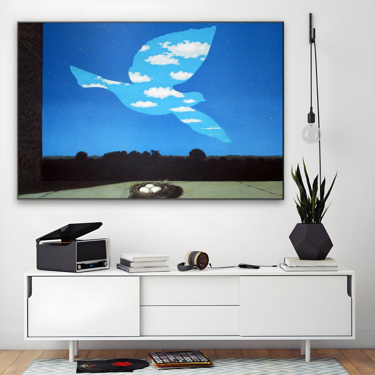 Quadro Stampa su Tela Il Ritorno, René Magritte - CupidoDesign
