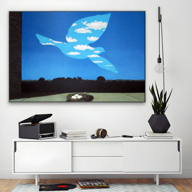 Quadro Stampa su Tela Il Ritorno, René Magritte - CupidoDesign