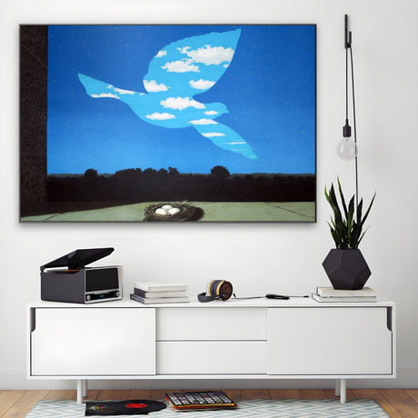 Quadro Stampa su Tela Il Ritorno, René Magritte - CupidoDesign