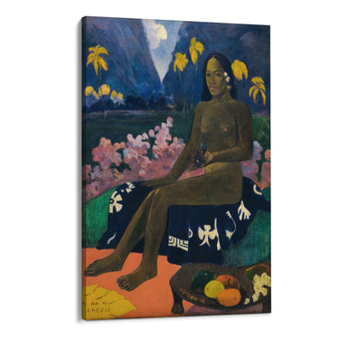 Quadro Stampa su Tela Il Seme degli Areoi, Paul Gauguin - CupidoDesign