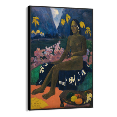 Quadro Stampa su Tela Il Seme degli Areoi, Paul Gauguin - CupidoDesign