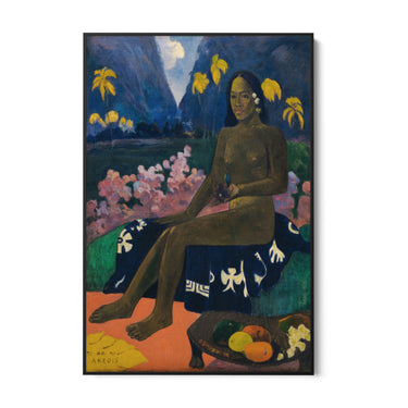 Quadro Stampa su Tela Il Seme degli Areoi, Paul Gauguin - CupidoDesign