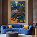 Quadro Stampa su Tela Il Seme degli Areoi, Paul Gauguin - CupidoDesign