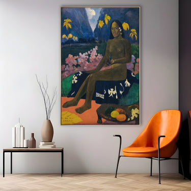 Quadro Stampa su Tela Il Seme degli Areoi, Paul Gauguin - CupidoDesign