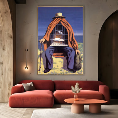 Quadro Stampa su Tela Il Terapeuta, René Magritte - CupidoDesign