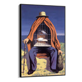 Quadro Stampa su Tela Il Terapeuta, René Magritte - CupidoDesign