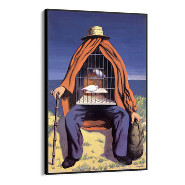 Quadro Stampa su Tela Il Terapeuta, René Magritte - CupidoDesign