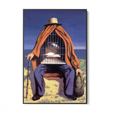 Quadro Stampa su Tela Il Terapeuta, René Magritte - CupidoDesign