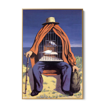 Quadro Stampa su Tela Il Terapeuta, René Magritte - CupidoDesign