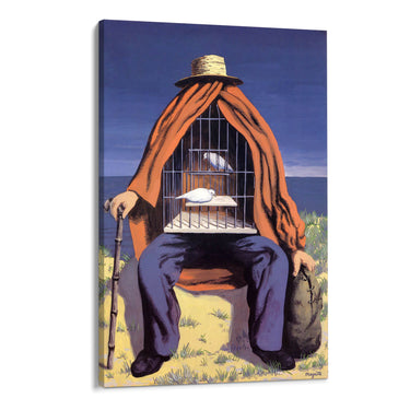Quadro Stampa su Tela Il Terapeuta, René Magritte - CupidoDesign