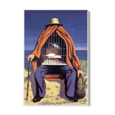 Quadro Stampa su Tela Il Terapeuta, René Magritte - CupidoDesign