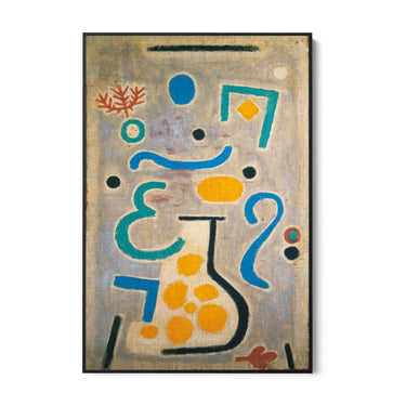 Quadro Stampa su Tela Il Vaso, Paul Klee - CupidoDesign