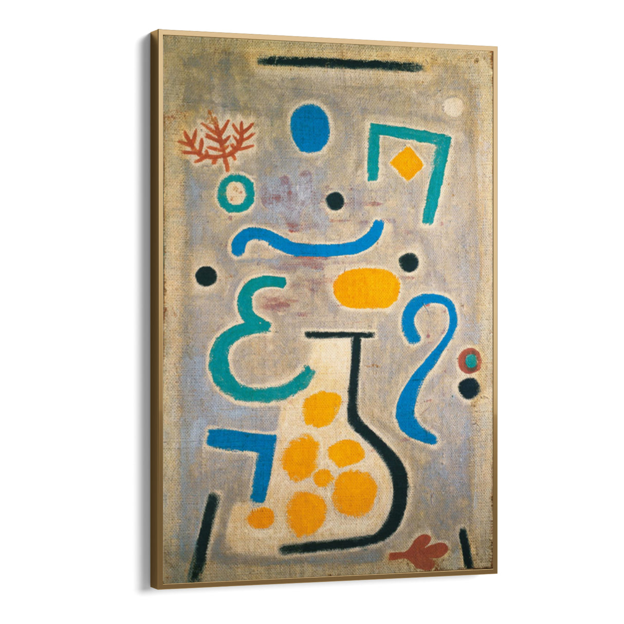 Quadro Stampa su Tela Il Vaso, Paul Klee - CupidoDesign