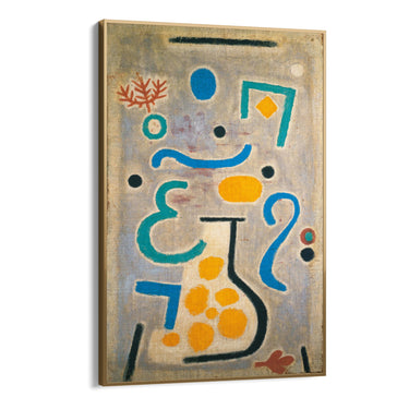 Quadro Stampa su Tela Il Vaso, Paul Klee - CupidoDesign