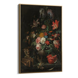 Quadro Stampa su Tela Il bouquet rovesciato, Abraham Mignon - CupidoDesign
