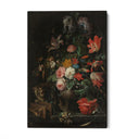 Quadro Stampa su Tela Il bouquet rovesciato, Abraham Mignon - CupidoDesign
