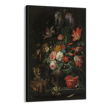 Quadro Stampa su Tela Il bouquet rovesciato, Abraham Mignon - CupidoDesign