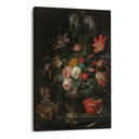 Quadro Stampa su Tela Il bouquet rovesciato, Abraham Mignon - CupidoDesign
