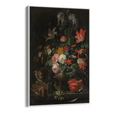 Quadro Stampa su Tela Il bouquet rovesciato, Abraham Mignon - CupidoDesign