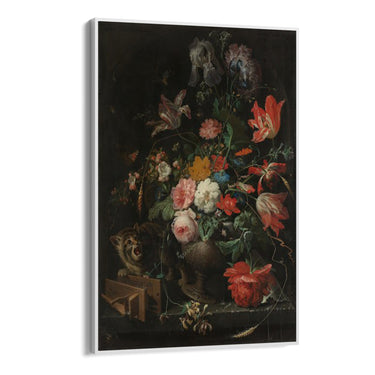 Quadro Stampa su Tela Il bouquet rovesciato, Abraham Mignon - CupidoDesign