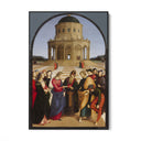 Quadro Stampa su Tela Il cammino di san Giuseppe, Raffaello Sanzio - CupidoDesign