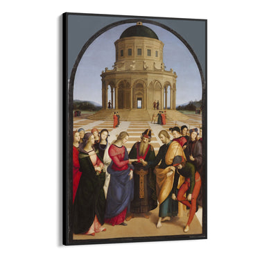 Quadro Stampa su Tela Il cammino di san Giuseppe, Raffaello Sanzio - CupidoDesign