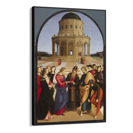 Quadro Stampa su Tela Il cammino di san Giuseppe, Raffaello Sanzio - CupidoDesign